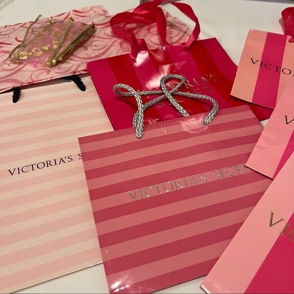 Victoria’s Secret Paper Shopping Bags Set of 6 - Picture 14 of 16